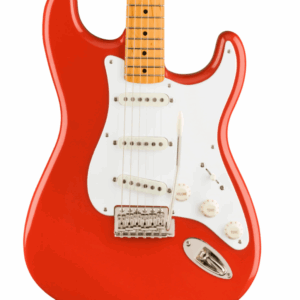 Guitarra Eléctrica Squier Classic Vibe '50s Stratocaster con mástil de Maple - Fiesta Red