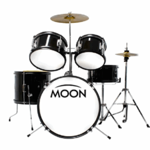 Bateria Acústica Moon JBJ1046 Junior-Negro