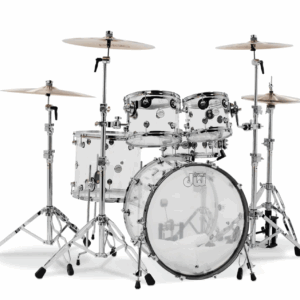 Batería DW Design Series DDAC2215CL - Shell Pack de 5 piezas - Clear Seamless Acrylic